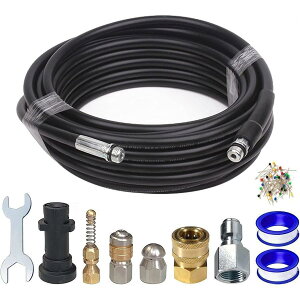 �p�C�v�N���[�j���O�z�[�X �P���q���[�p �t���� ���������z�[�X 15m ���r�p�C�v���r�������C�y�ɐ�� �z�ǐ�� ��p 40MPa �z�ǐ��|��