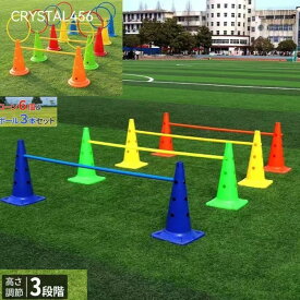 ドッグアジリティ トレーニング コーン6個＆ポール3本セット 高さ30cm　アジリティー 犬 ジャンプバー ハードル 犬用 ドッグ 障害物 柵 競技 競争 練習 ジャンプ
