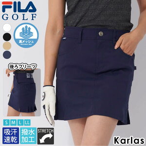 y݌ɏ!z FILA GOLF tBSt StEFA XJ[g fB[X Ci[pct ̌^ t z  Xgb` bV ʋC ^Cg ~j v[c X|[cu