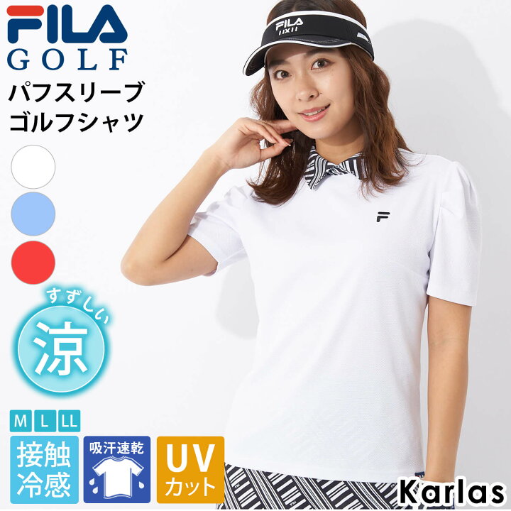 楽天市場】FILA GOLF フィラゴルフ ゴルフウェア シャツ 半袖  
