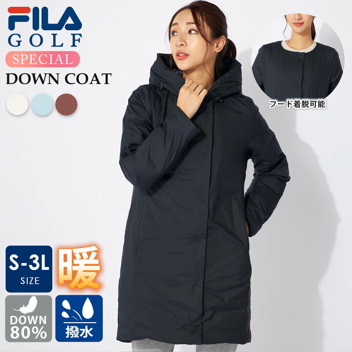 楽天市場】FILA GOLF フィラゴルフ ダウンジャケット レディース 