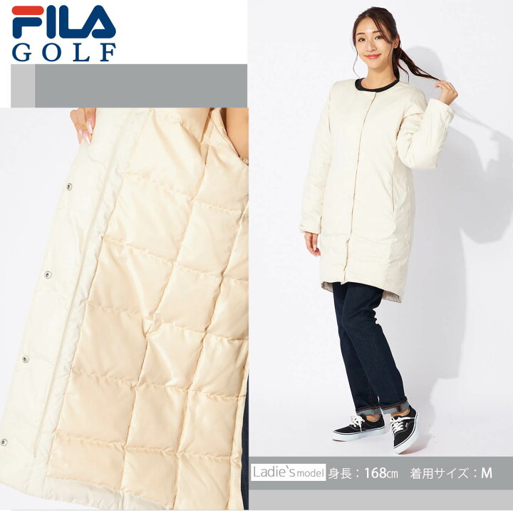 楽天市場】FILA GOLF フィラゴルフ ダウンジャケット レディース 