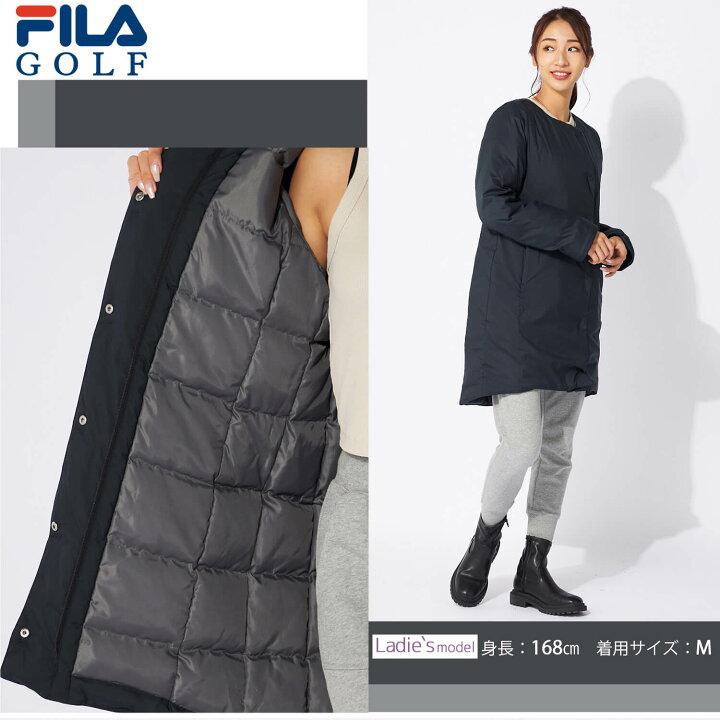 楽天市場】FILA GOLF フィラゴルフ ダウンジャケット レディース 