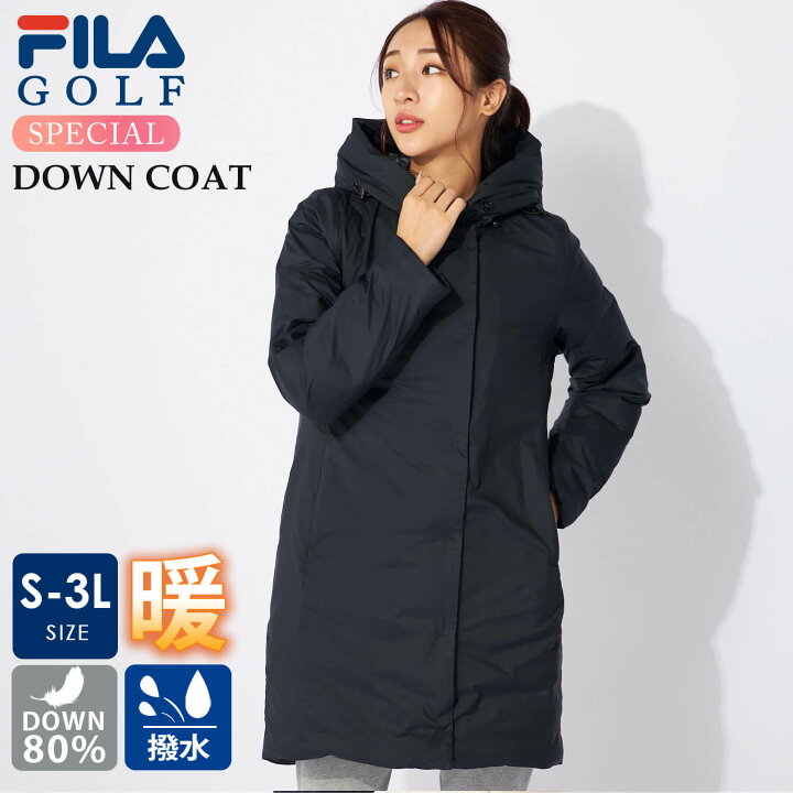 楽天市場】FILA GOLF フィラゴルフ ダウンジャケット レディース 