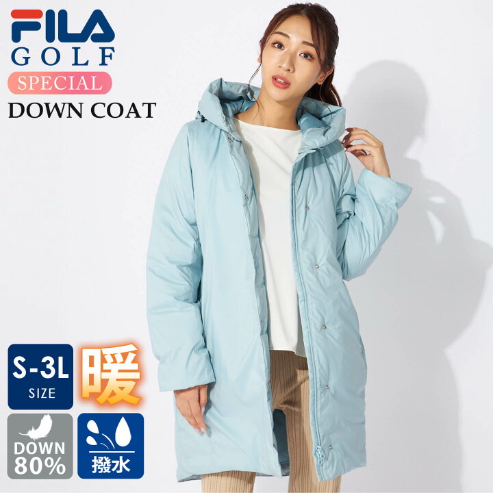 楽天市場】FILA GOLF フィラゴルフ ダウンジャケット レディース 