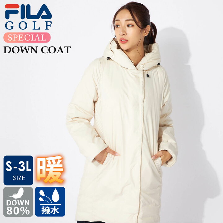 楽天市場】FILA GOLF フィラゴルフ ダウンジャケット レディース 