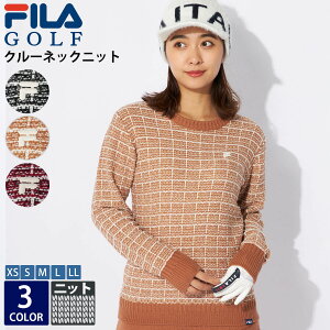 y݌ɔs!z FILA GOLF tBSt StEFA Z[^[ fB[X N[lbN jbg cC[h S H ~  X|[cuh  킢 XS S M L LL karlas