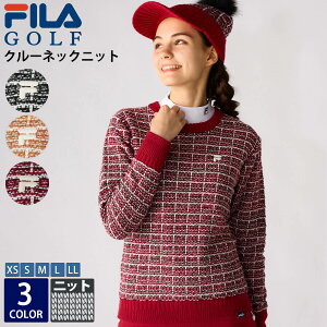 y݌ɔs!z FILA GOLF tBSt StEFA Z[^[ fB[X N[lbN jbg cC[h S H ~  X|[cuh  킢 XS S M L LL karlas