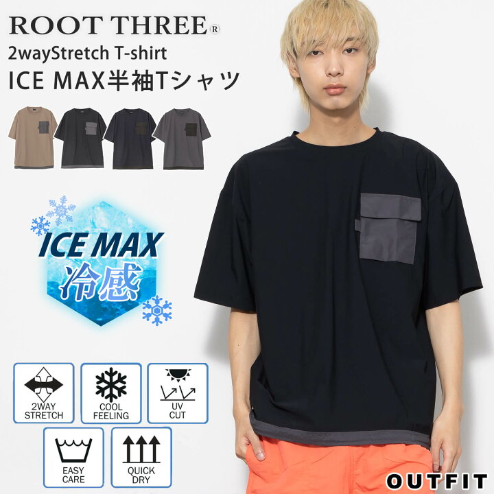 楽天市場】Tシャツ 半袖 メンズ 接触冷感 UVカット 速乾 ドライ 夏物 