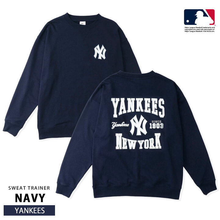 楽天市場】MLB トレーナー 裏毛 レディース メンズ 長袖 エムエルビー 