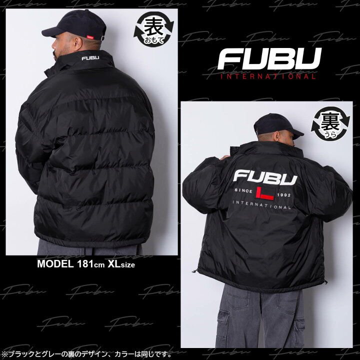 楽天市場】FUBU フブ リバーシブル 中綿ジャケット メンズ レディース  