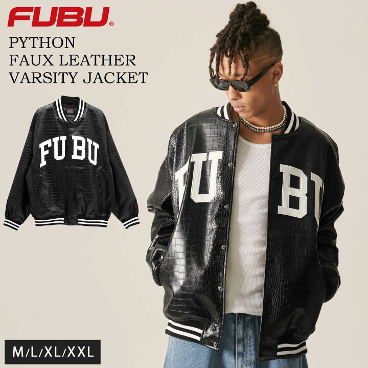 楽天市場】【4/1まで クーポンで30%OFF!】 FUBU フブ レザージャケット 