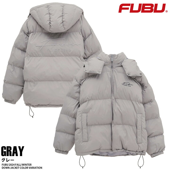 楽天市場】FUBU フブ ダウンジャケット メンズ 長袖 中綿ジャケット  