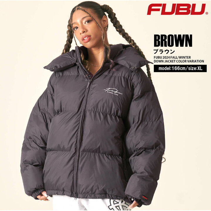 楽天市場】FUBU フブ ダウンジャケット メンズ 長袖 中綿ジャケット  