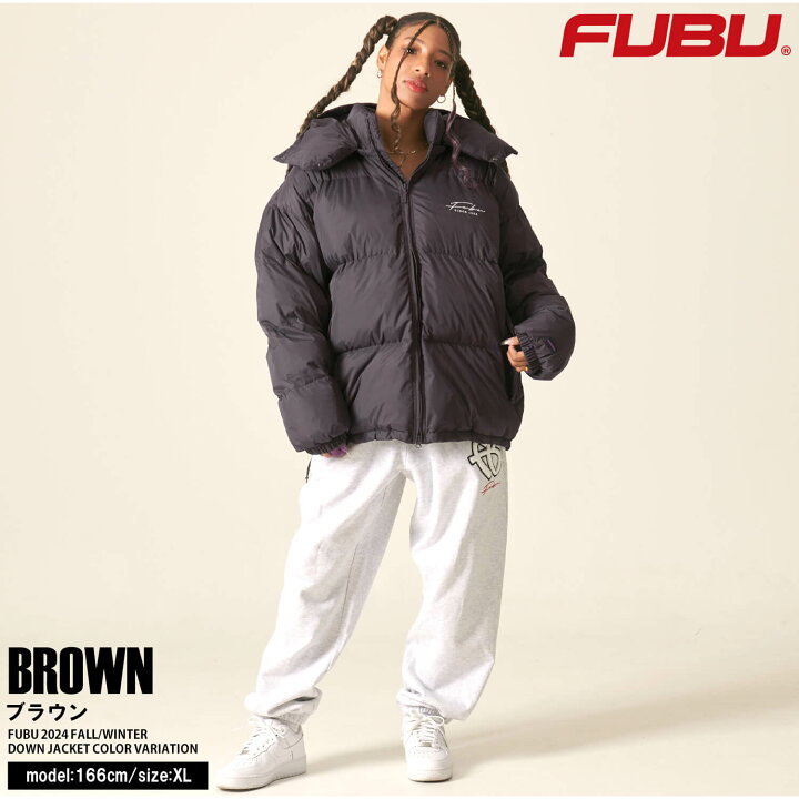 楽天市場】【4/1まで クーポンで10%OFF!】 FUBU フブ ダウンジャケット 