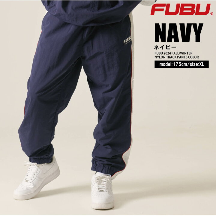 楽天市場】FUBU フブ ロングパンツ メンズ ナイロンパンツ トラック 