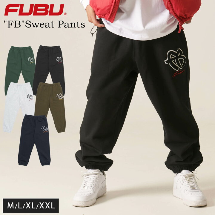 楽天市場】FUBU フブ ロングパンツ メンズ スウェットパンツ 秋冬  