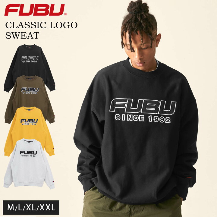 楽天市場】【クーポンで30%OFF】 FUBU フブ スウェット メンズ 長袖 秋  
