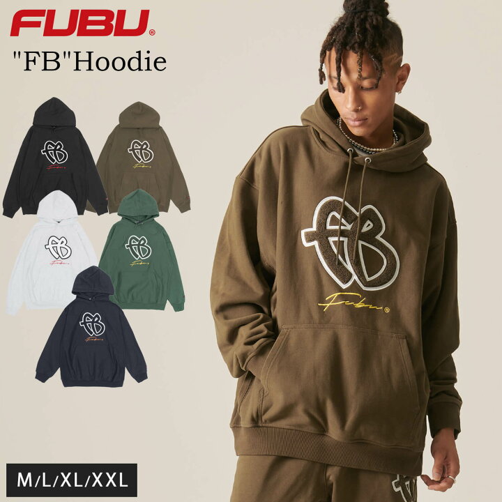 楽天市場】FUBU フブ パーカー メンズ 長袖 スウェット フーディ 秋 冬 