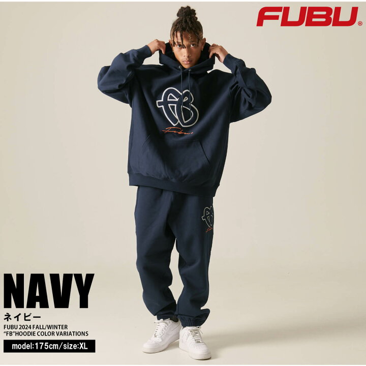 楽天市場】FUBU フブ パーカー メンズ 長袖 スウェット フーディ 秋 冬
