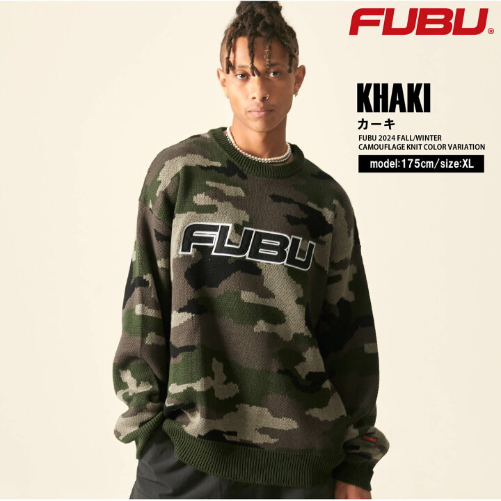 楽天市場】【30日まで クーポンで10%OFF】 FUBU フブ セーター メンズ 