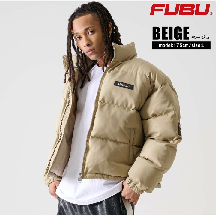 楽天市場】FUBU フブ 中綿ジャケット メンズ ナイロンツイル ショート 