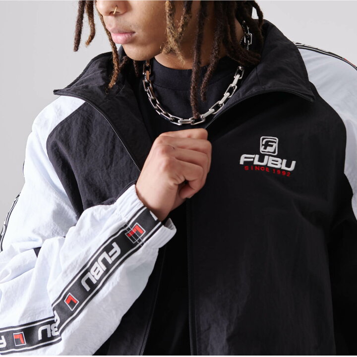 楽天市場】FUBU フブ ジャケット メンズ 長袖 ナイロンジャケット 
