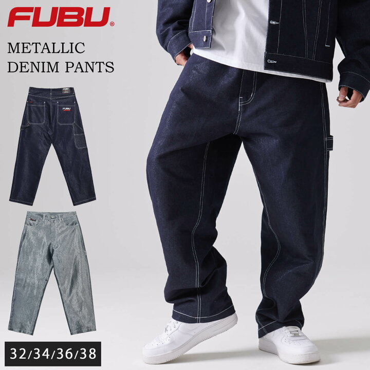 楽天市場】【クーポンで10%OFF】 FUBU フブ デニムパンツ メンズ 