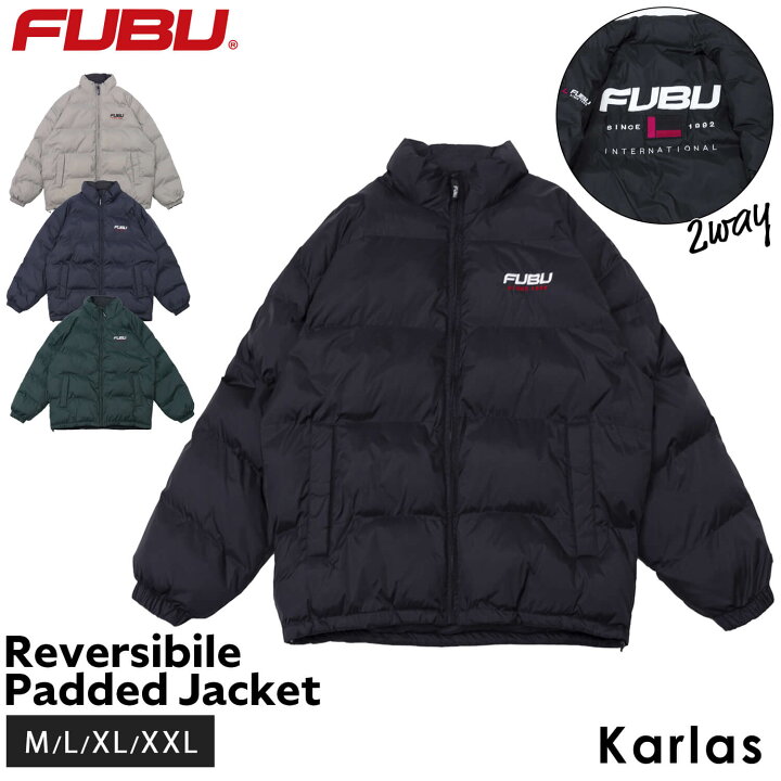 楽天市場】FUBU フブ リバーシブル 中綿ジャケット メンズ レディース  