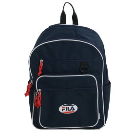 【ポイント10倍】 FILA フィラ リュック バックパック レディース メンズ 大容量 収納 20L ワンポイント ワッペン サークルロゴ ブランド 韓国 おしゃれ カジュアル 男女兼用 ユニセックス 大人 通学 通勤 旅行 中学生 高校生 入学準備 入学祝い 黒 karlas