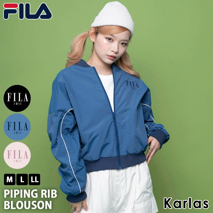 楽天市場】FILA フィラ ナイロンジャケット ブルゾン ジャケット 