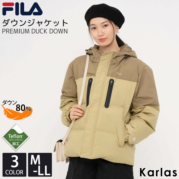 楽天市場】【在庫処分!】 FILA フィラ ダウンジャケット アウター 