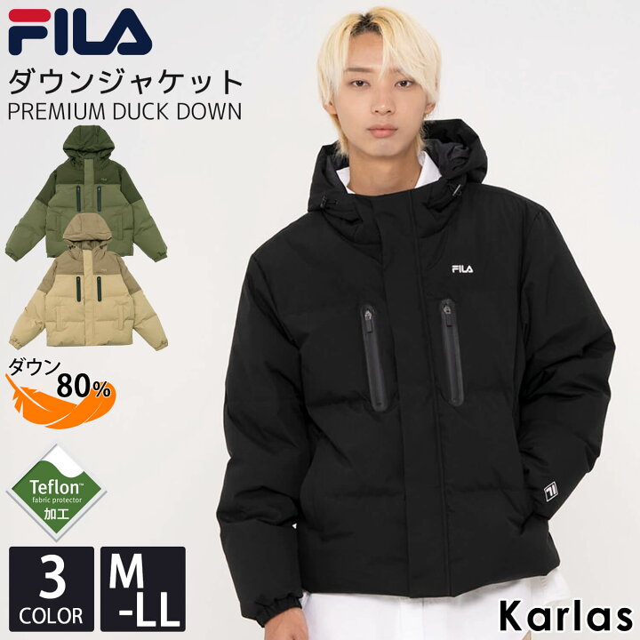 楽天市場】FILA フィラ ダウンジャケット アウター レディース メンズ  