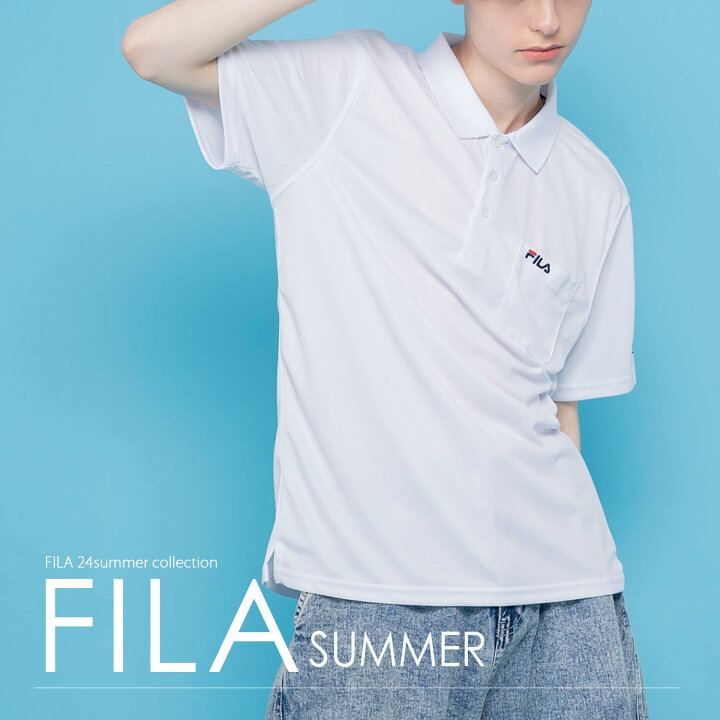 楽天市場】【16日までクーポンで30%OFF】 FILA フィラ ポロシャツ 