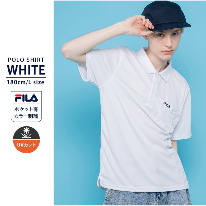 楽天市場】【16日までクーポンで30%OFF】 FILA フィラ ポロシャツ 