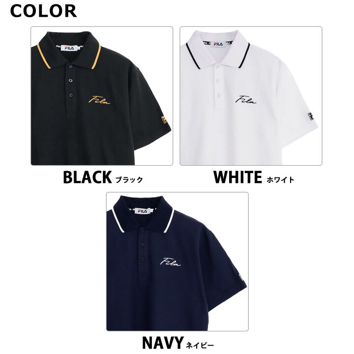 楽天市場】【16日までクーポンで30%OFF】 FILA フィラ ポロシャツ 半袖 