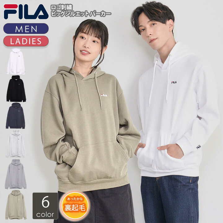 楽天市場】FILA フィラ パーカー スウェット プルパーカー メンズ 