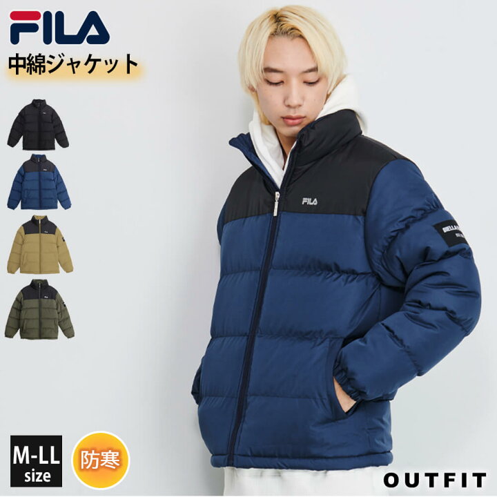 楽天市場】中綿ジャケット レディース メンズ FILA フィラ アウター 