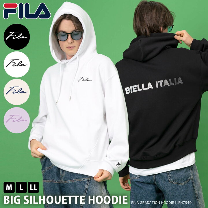 楽天市場】FILA フィラ パーカー メンズ プルパーカー レディース 