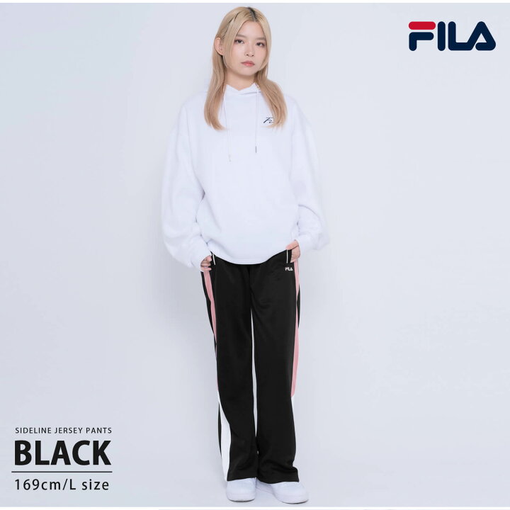 楽天市場】【25%OFFセール】 FILA フィラ ジャージ 下 レディース 