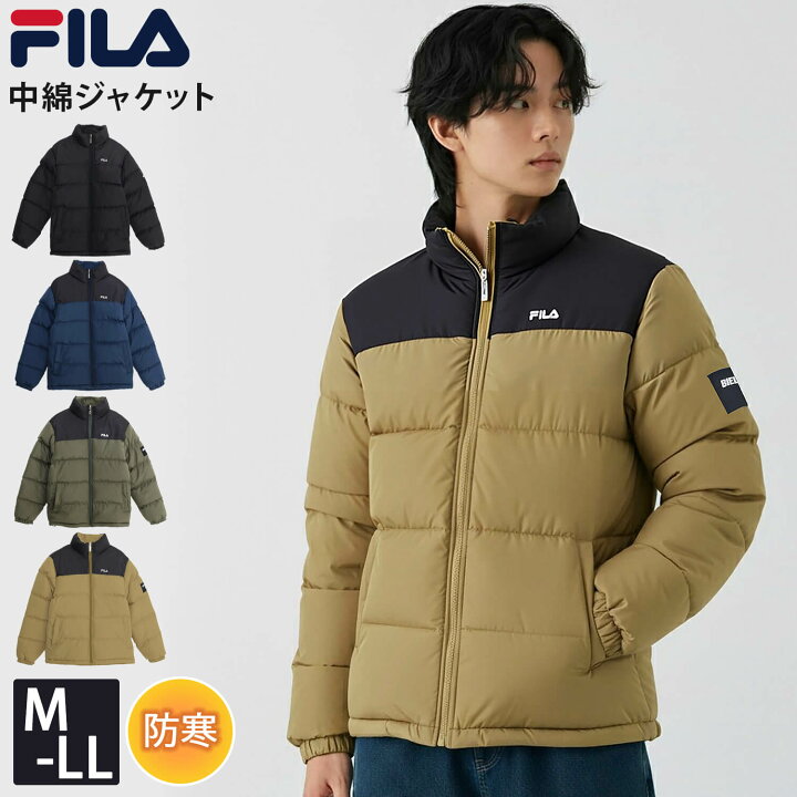 楽天市場】FILA フィラ ジャケット 中綿ジャケット メンズ アウター 