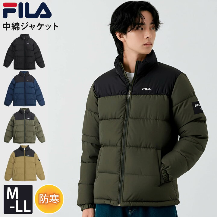 楽天市場】【10%OFFセール】 FILA フィラ ジャケット 中綿ジャケット 
