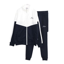 FILA フィラ ジャージ 上下 セット メンズ 大きいサイズ 3L 4L 5L セットアップ ブランド 長袖 長ズボン ジャージパンツ ロングパンツ ランニング スポーツウェア トレーニングウェア ジョギング 部屋着 ルームウェア おしゃれ 春 秋冬 2023fw karlas別注