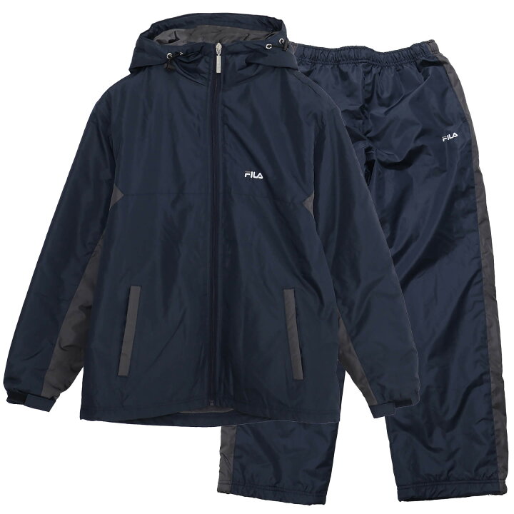 楽天市場】FILA フィラ ウォームアップスーツ メンズ 上下 セット 裏  