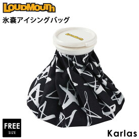 LOUDMOUTH ラウドマウス ゴルフグッズ 氷のう レディース アイシング スポーツブランド 夏 総柄 熱中症対策 暑さ対策 冷やす 冷却 karlas