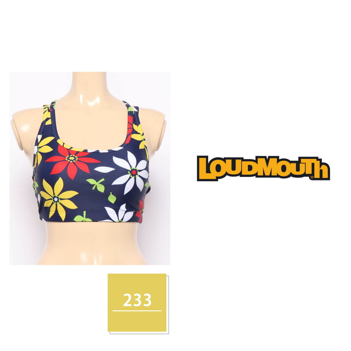 LOUD MOUTH アメリカ柄スポーツブラM Loudmouth ラウドマウス スポーツ ブラトップ Tatu タトゥー