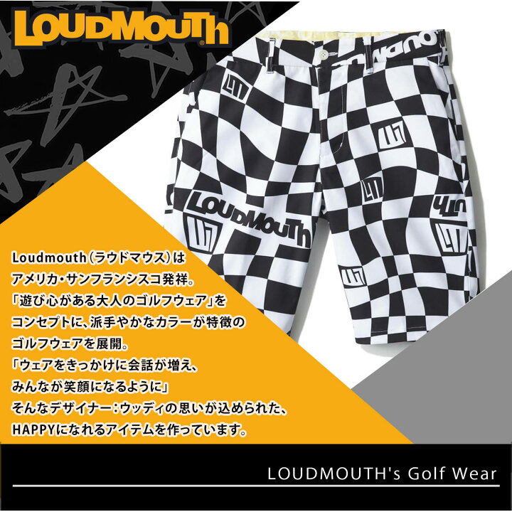 楽天市場】【在庫売り尽くし!】 ラウドマウス ゴルフウェア ショート  