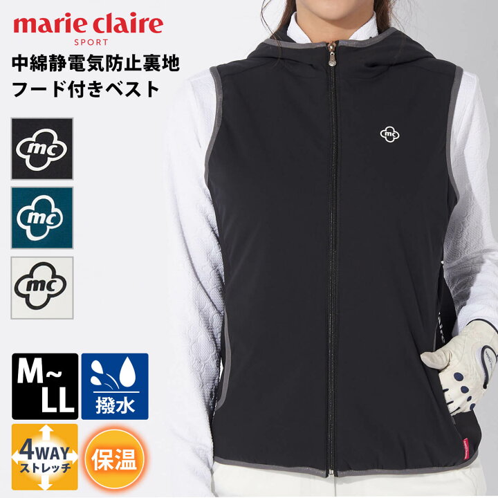 楽天市場】marie claire GOLF マリクレール ゴルフ ゴルフウェア 中綿  