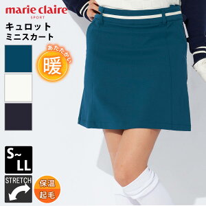 y݌ɔs!z marie claire GOLF }N[ StEFA XJ[g fB[X Xgb` ~j Ci[pct uh H ~ ۉ  N r S M L LL   karlas
