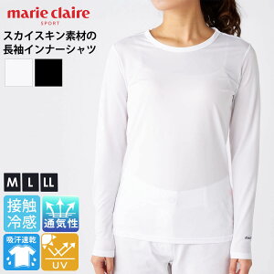 y݌ɏ!z }N[ marie claire GOLF StEFA Ci[Vc fB[X  ڐG⊴ UVJbg O΍ ʋC z y N[lbN uh XJCXL A_[